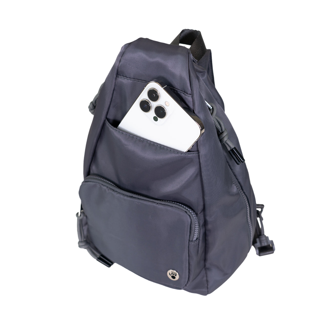 Bearpaw SPORTY CONVERTIBLE BACKPACK/SLING DARK GRAY