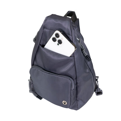 Bearpaw SPORTY CONVERTIBLE BACKPACK/SLING DARK GRAY