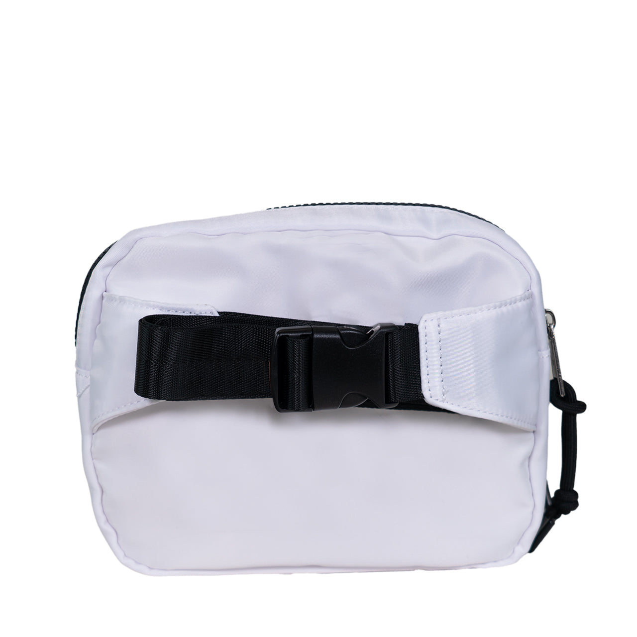 Bearpaw SQUARE DOUBLE ZIP WAIST BAG/SLING WHITE/BLACK