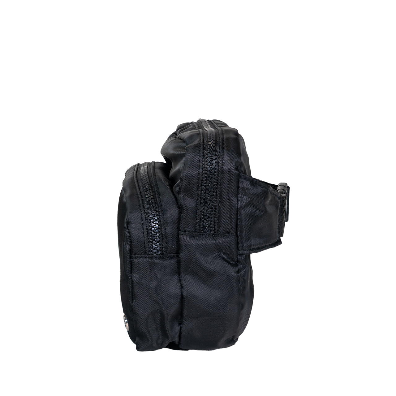 Bearpaw SQUARE DOUBLE ZIP WAIST BAG/SLING BLACK