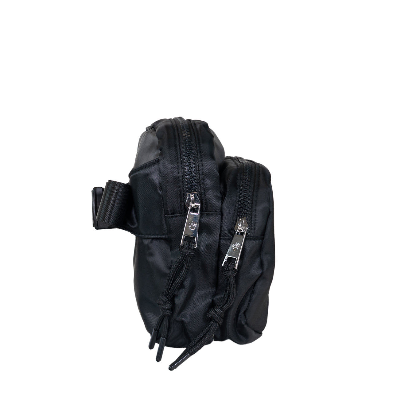 Bearpaw SQUARE DOUBLE ZIP WAIST BAG/SLING BLACK