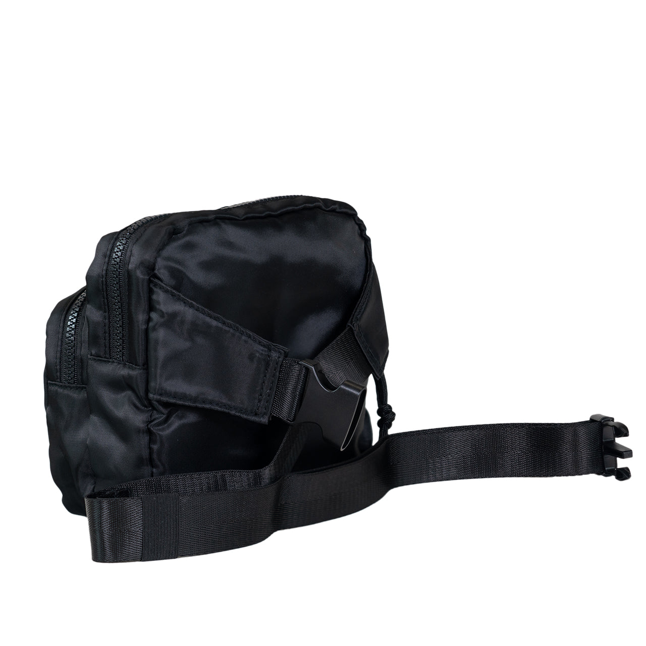 Bearpaw SQUARE DOUBLE ZIP WAIST BAG/SLING BLACK