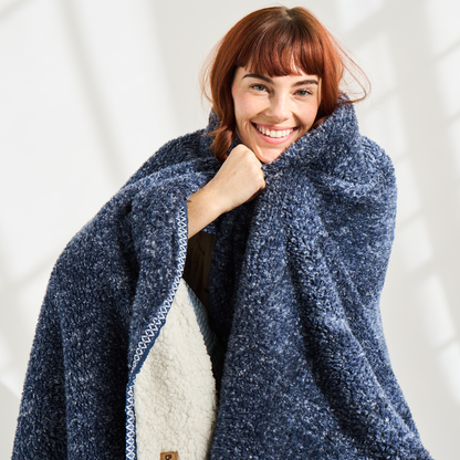 Bearpaw ASHFORD-THROW-DEEP-SEA
