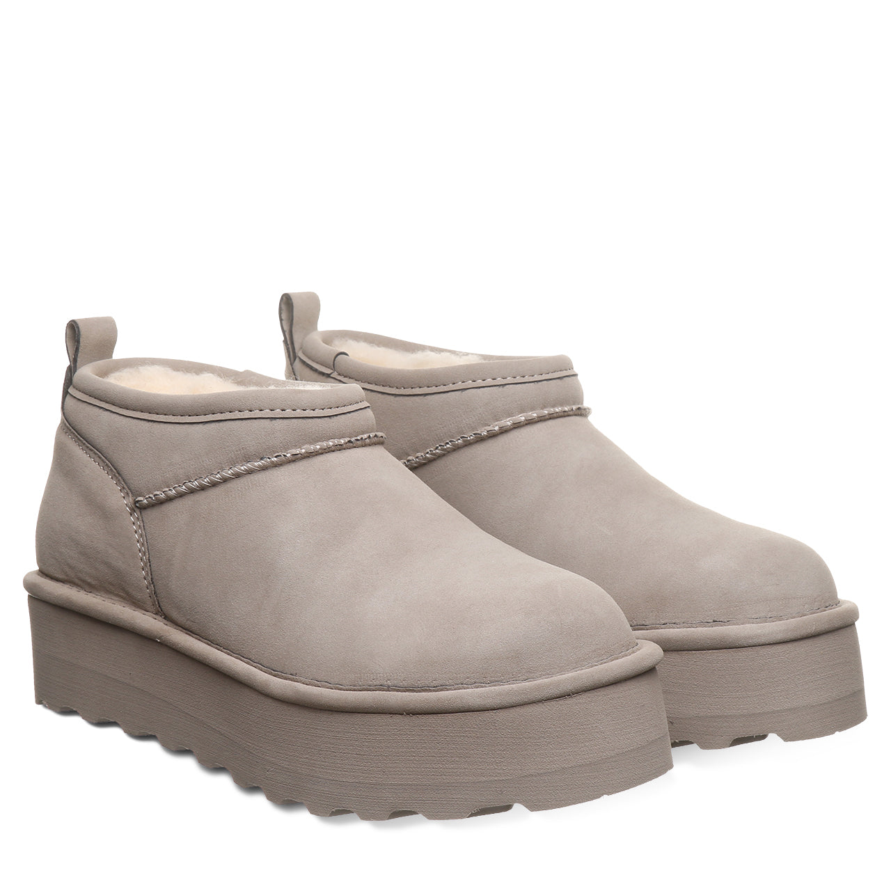 Bearpaw RETRO SUPER SHORTY VEGAN STONE