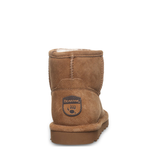 Bearpaw Alyssa Wide Hickory Ankle Boot Water-Resistant
