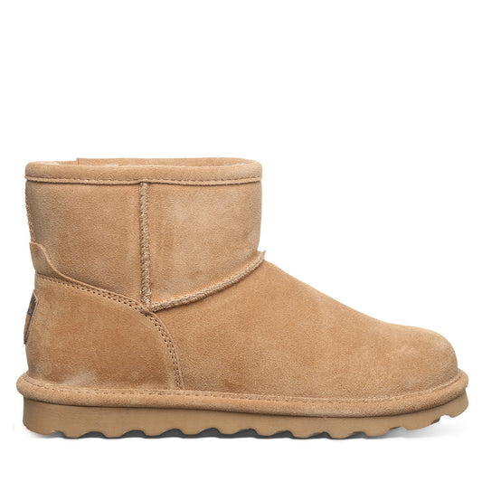 Bearpaw Alyssa Wide Iced Coffee Ankle Boot Water-Resistant