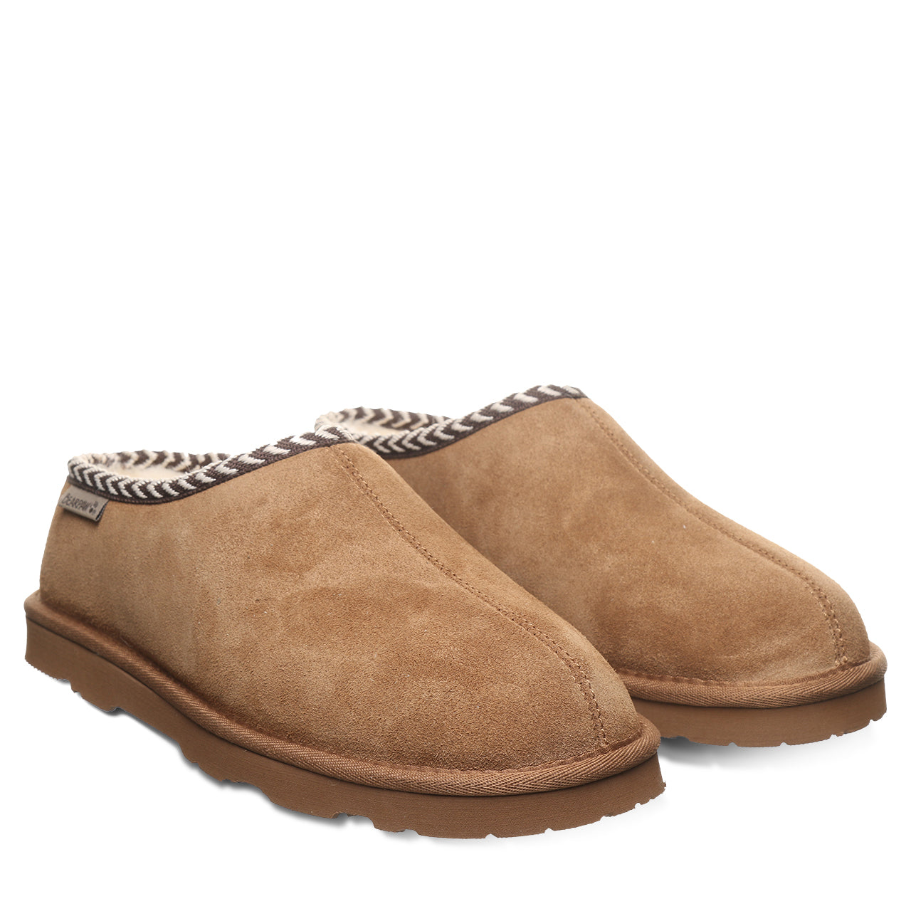 Bearpaw Beau Hickory Everyday Slipper With Wool Blend Lining