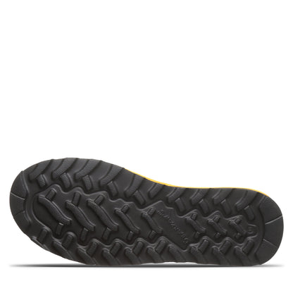 Bearpaw Damian Black/Gold Men’s Suede Slipper With Wool Blend Lining
