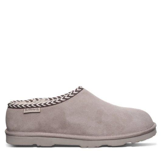 Bearpaw Beau Mushroom Everyday Slipper With Wool Blend Lining