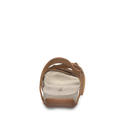 Bearpaw Acacia Brown Sandal Suede Straps - BEARPAW