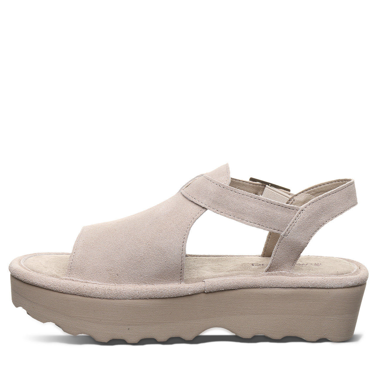 Bearpaw Ascend Mushroom Platform Sandal With Buckle Strap