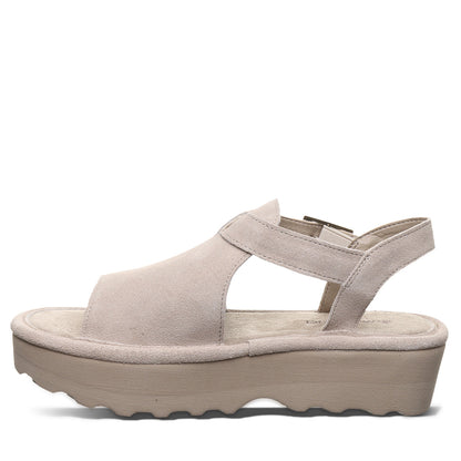Bearpaw Ascend Mushroom Platform Sandal With Buckle Strap