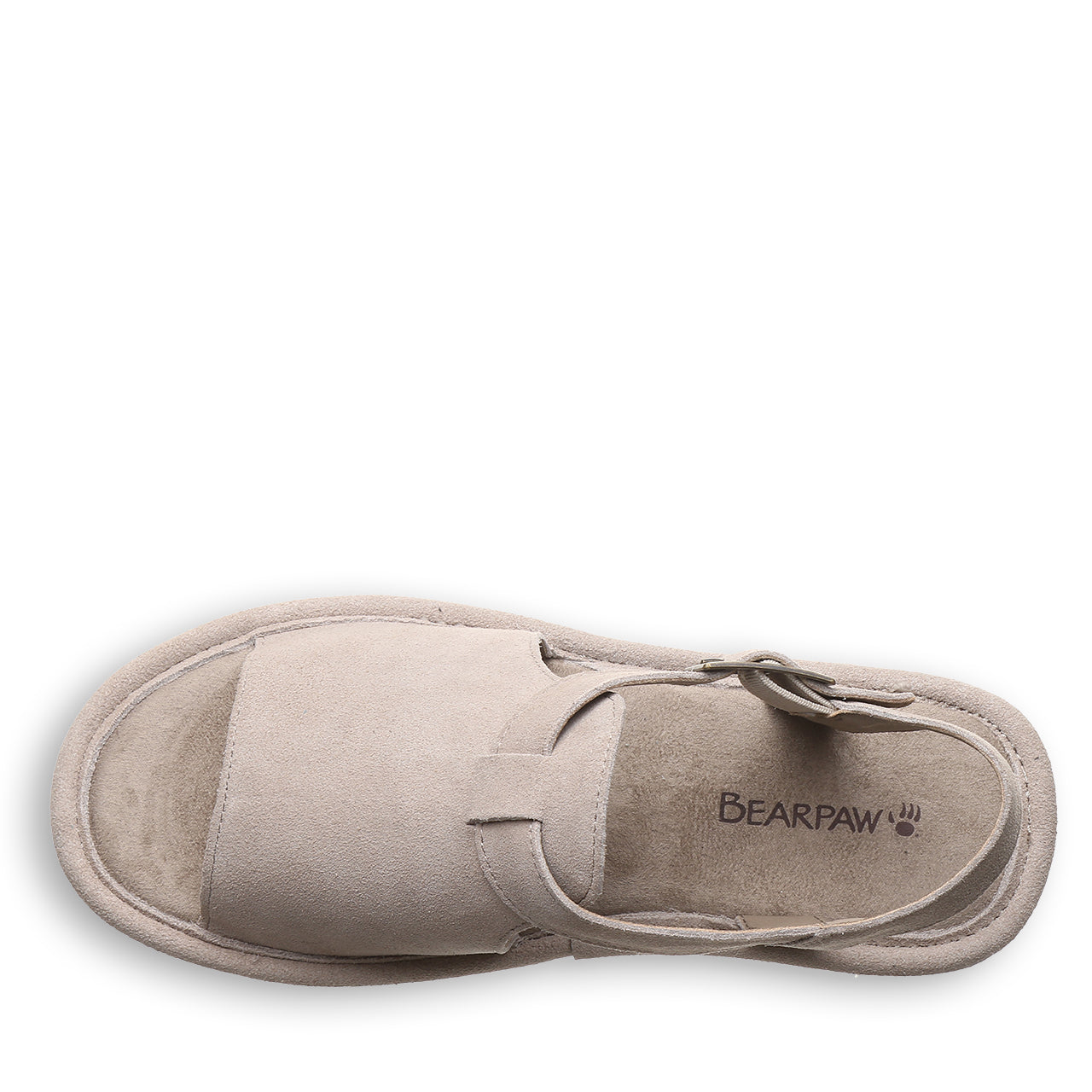 Bearpaw Ascend Mushroom Platform Sandal With Buckle Strap