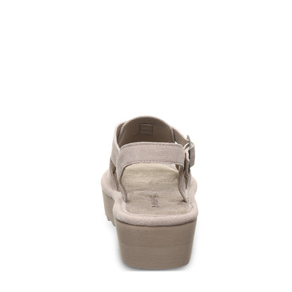 Bearpaw Ascend Mushroom Platform Sandal With Buckle Strap