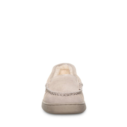 Bearpaw Angel Mushroom Suede Slipper With Wool Blend Lining