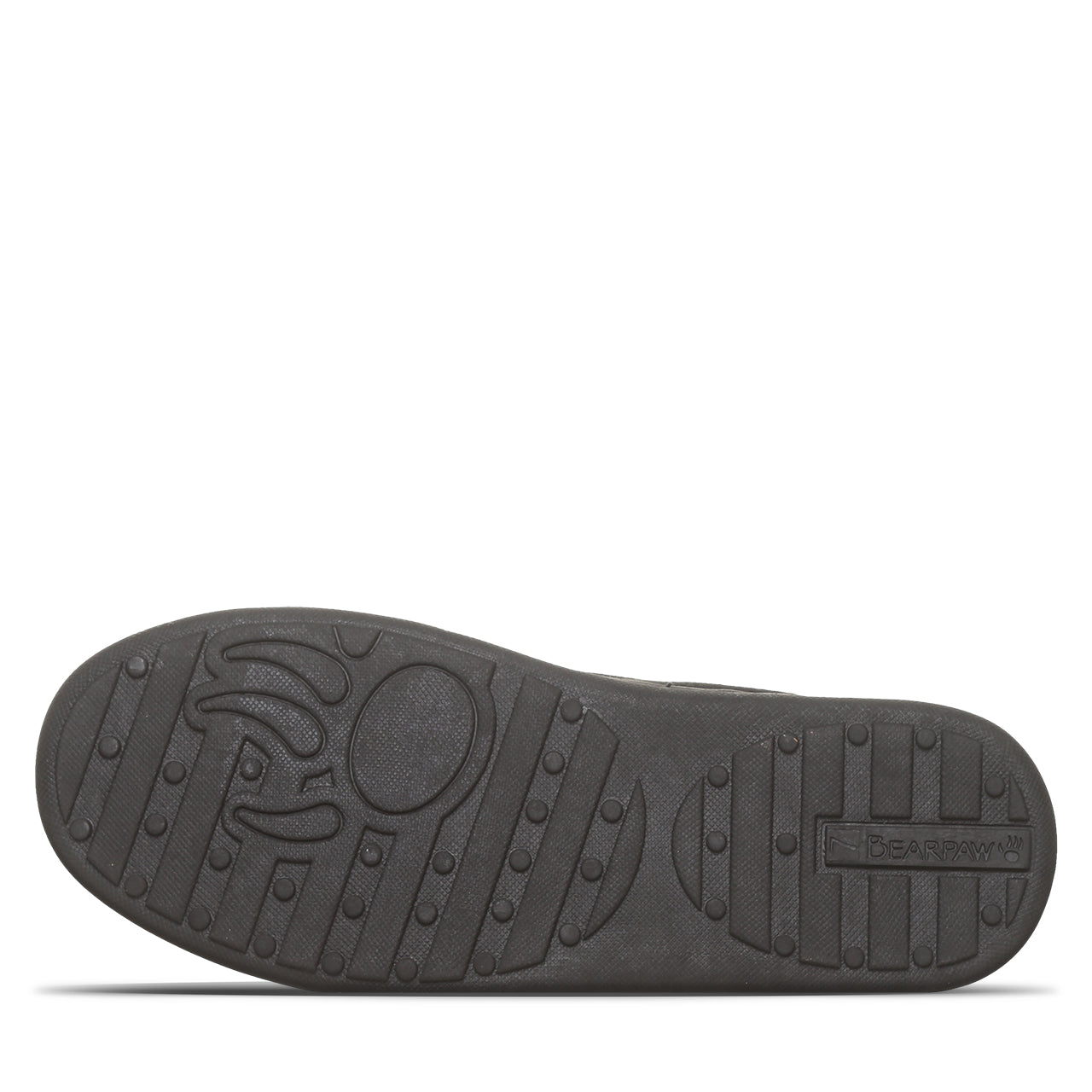 Bearpaw Angel Black Suede Slipper With Wool Blend Lining